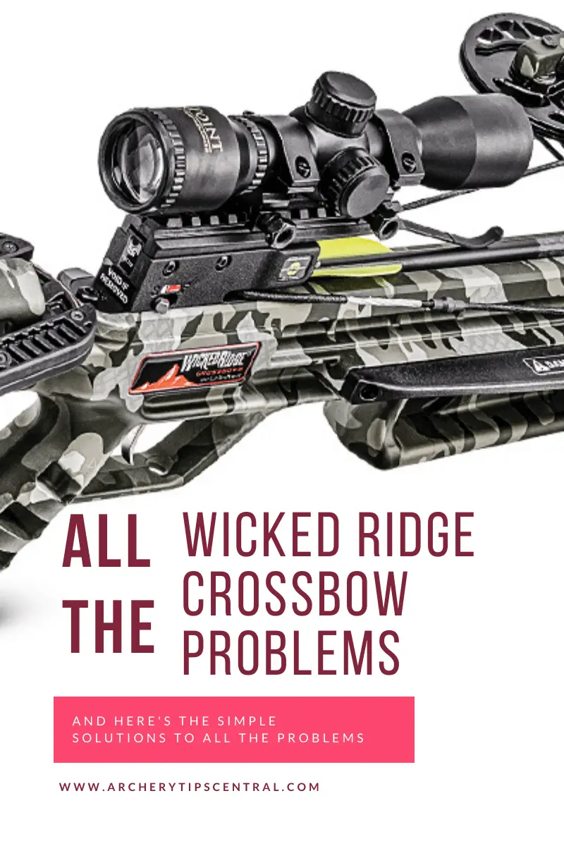 Wicked ridge rdx 400 problems and Solutions Archery Tips Central