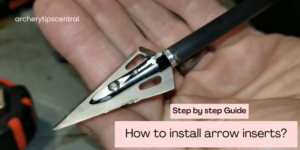 how to install arrow inserts