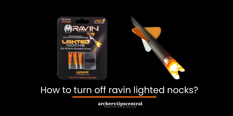 How To Turn Off Ravin Lighted Nocks? (Easy Peasy)
